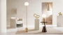 Table lamp Soren Travertine