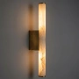 Wall lamp Voss Alabaster LED 7W brass
