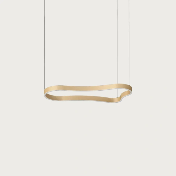 Pendant lamp Waves 1 SP LED 37W 3K GL Pendant lamp Waves 1 SP LED 37W 3K GL