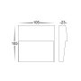 Step light Fino 3CCT LED 3W 12V IP54 L10cm WHT