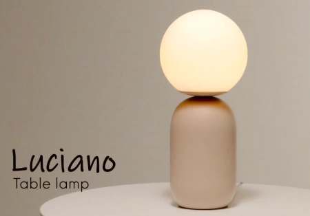 Table lamp Luciano E14 BLS