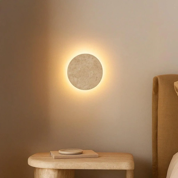 Wall lamp Shore Travertine LED 8W