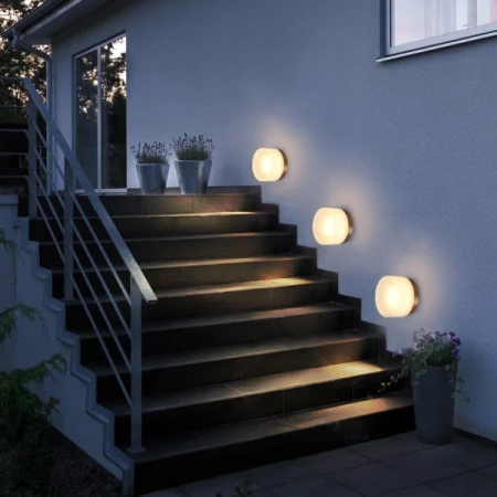 Wall lamp Cirque LED 7W 3CCT IP65 WHT