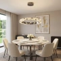 Pendant lamp Armadale 80 3CCT LED BLK