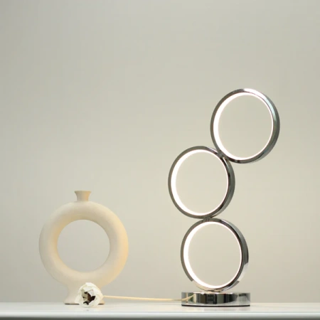 Table Lamp Iva LED Touch Chrome