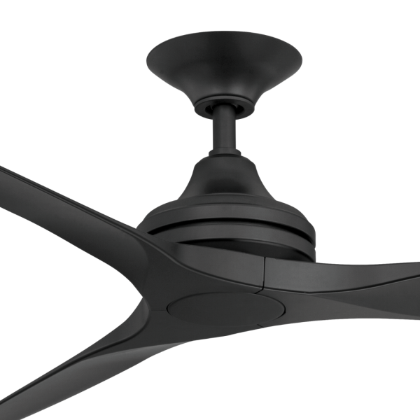 Ceiling fan Spitfire AC D60 Black Base Black Blades
