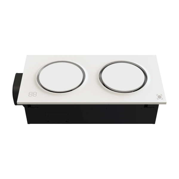 Exhaust fan Infinity 6-in-1 Premium Bathroom Heater 3CCT 12W LED WHT