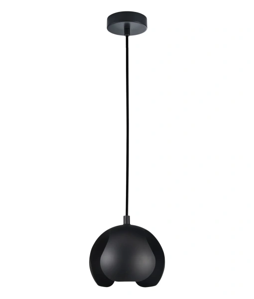 Pendant lamp VAINA Scandinavian Dome Shape BLK