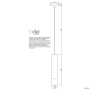 Single pendant TIG GU10 WHITE