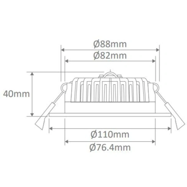 Downlight BOOST-10-BLK 20727 Downlight BOOST-10-BLK 20727