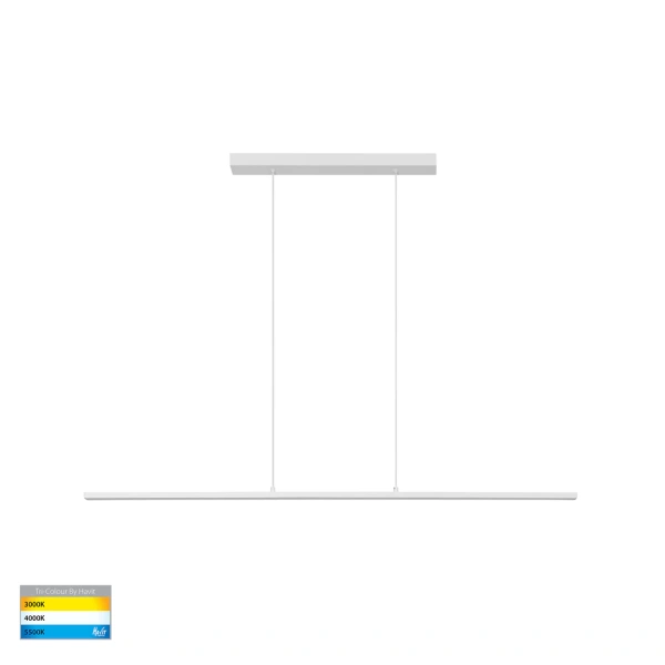 Pendant lamp Proline HV6005T-WHT L120 LED 40W 3CCT Dim Pendant lamp Proline HV6005T-WHT L120 LED 40W 3CCT Dim
