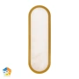 Wall light Auster Alabaster LED 12W 5CCT IP44 HV8011S-GLDALB