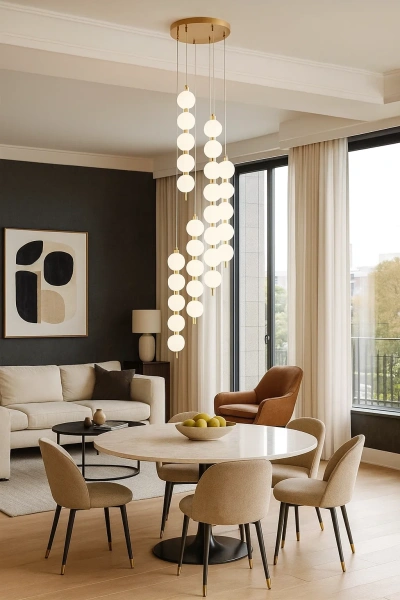 Pendant lamp Cloud P52 D6 LED 55W GL Pendant lamp Cloud P52 D6 LED 55W GL