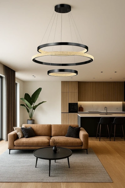 Pendant lamp Helisema 3 LED 3CCT BL