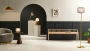 Floor lamp Leone Satin Brass