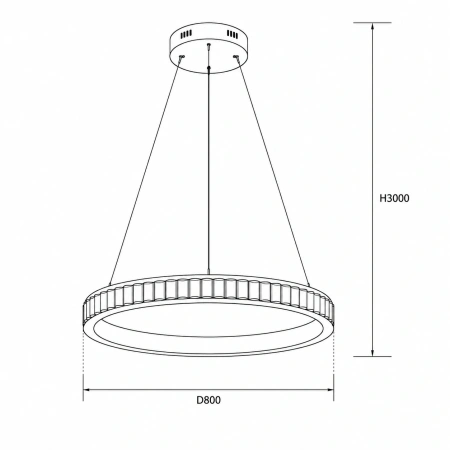 Pendant lamp Capella Alabaster Spanish Marble D80 LED CCT Dim BLK with remote