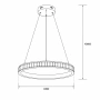 Pendant lamp Capella Alabaster Spanish Marble D80 LED CCT Dim BLK with remote