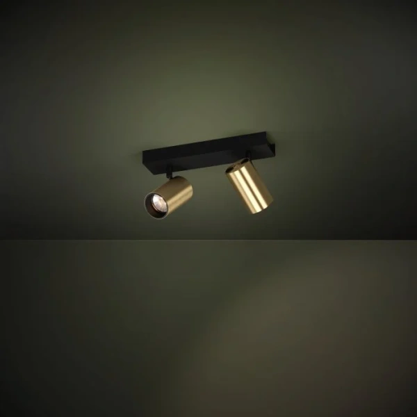 Spotlight CUMARIBO 2X5W GU10 4000K BRS MATT-BLK