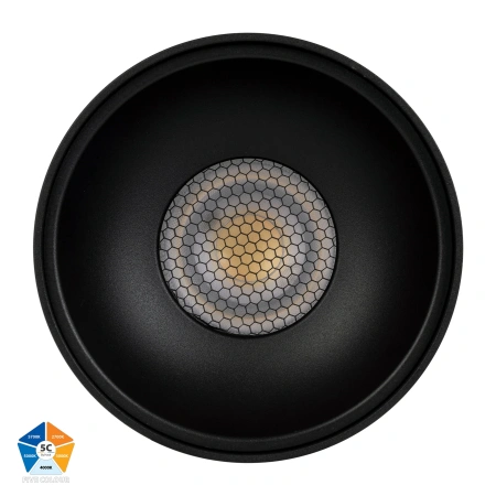 Surface downlight Nella 12V 24W 5CCT LED BLK