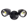 Wall light MURO-PRO-30 IP54 Tricol 30W LED BLK