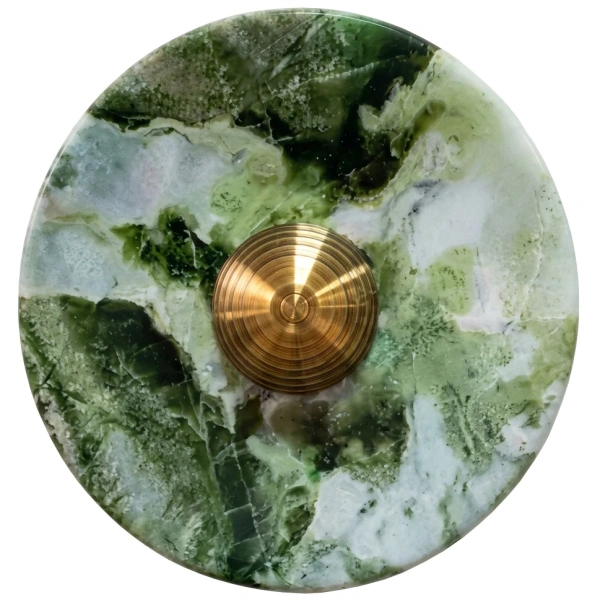 Wall light Jade LED D25 Green Marble