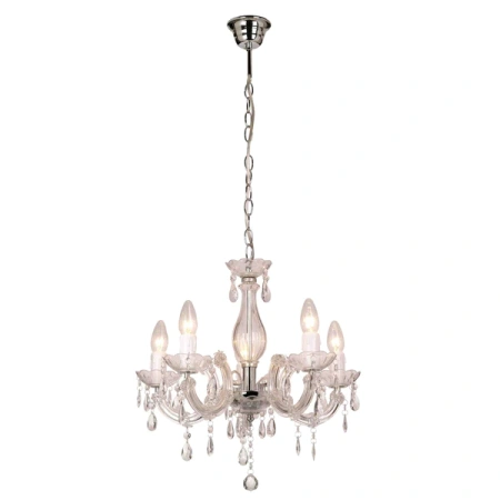 Chandelier Light La Spezia Acrylic Clear
