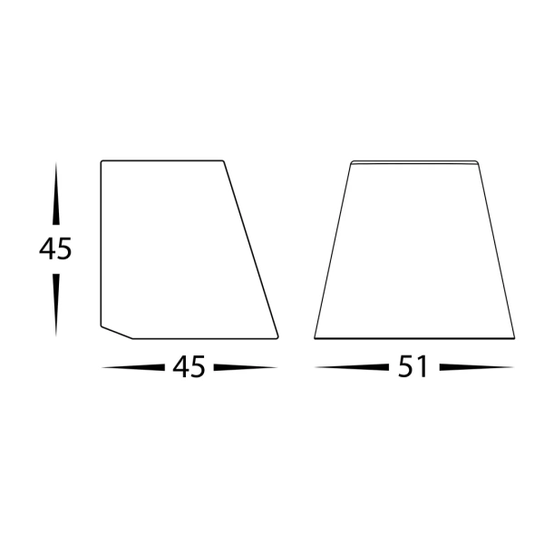 Wall light Kaval TRI Colour down LED E27 1.5W BLK
